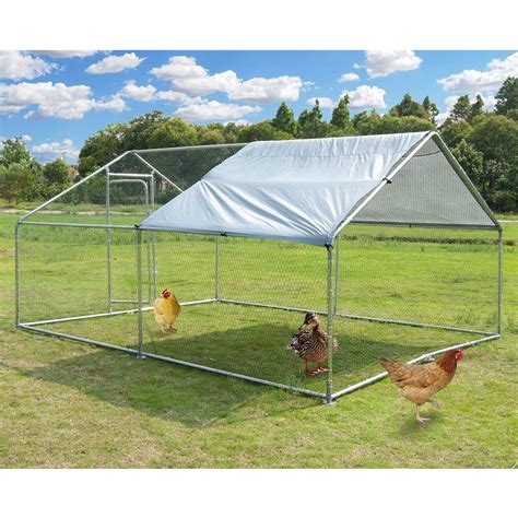 metal chicken enclosure|enclosed chicken co-op for sale.